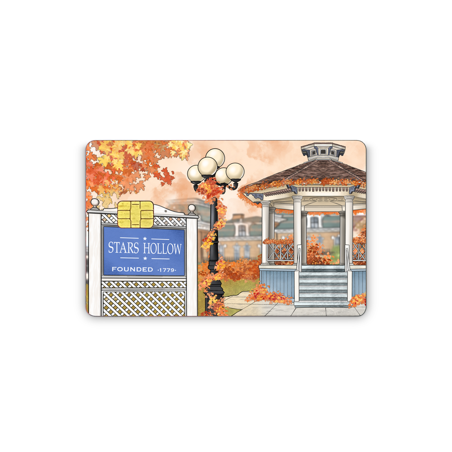 Stars Hollow Credit Card Skin