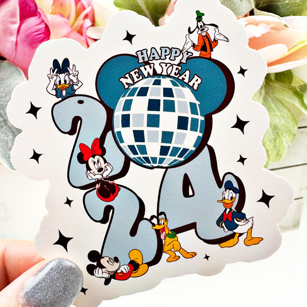 Happy New Year 2024 Vinyl Decal Fabulously Planned   PicTapGo 2023 10 24 120724 600x 