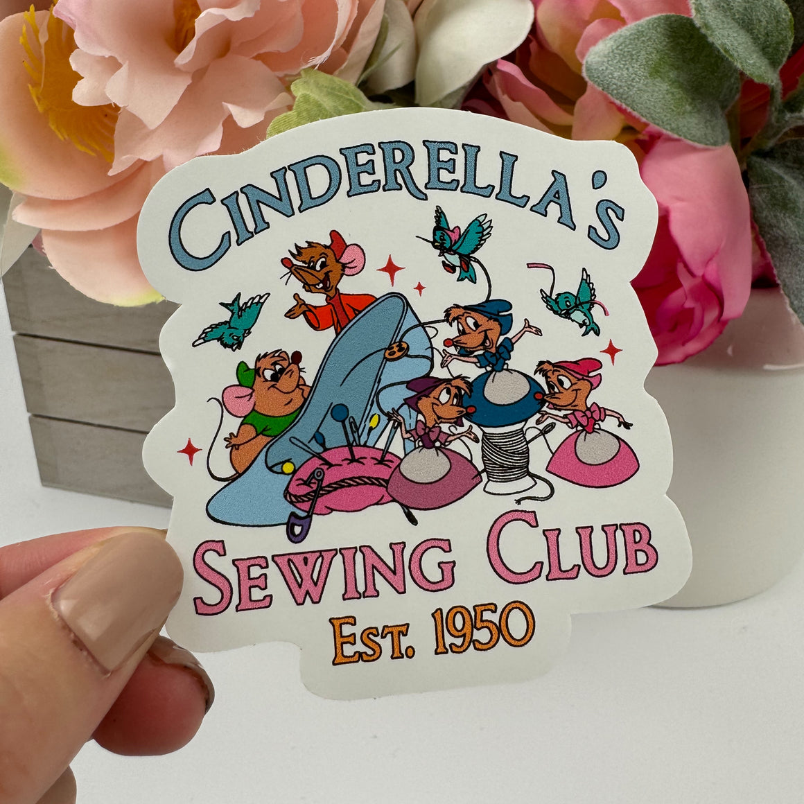 Sewing Club Vinyl Decal