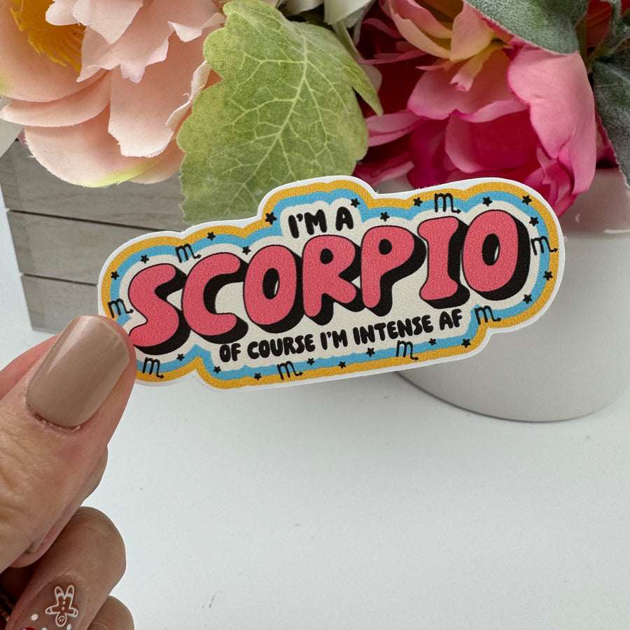 Scorpio Vinyl Decal