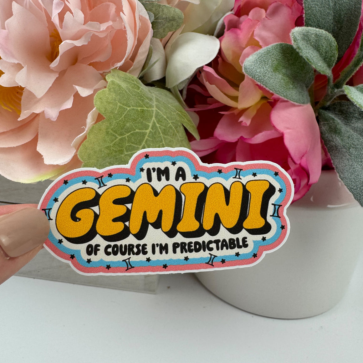 Gemini Vinyl Decal