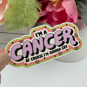 Cancer Vinyl Decal