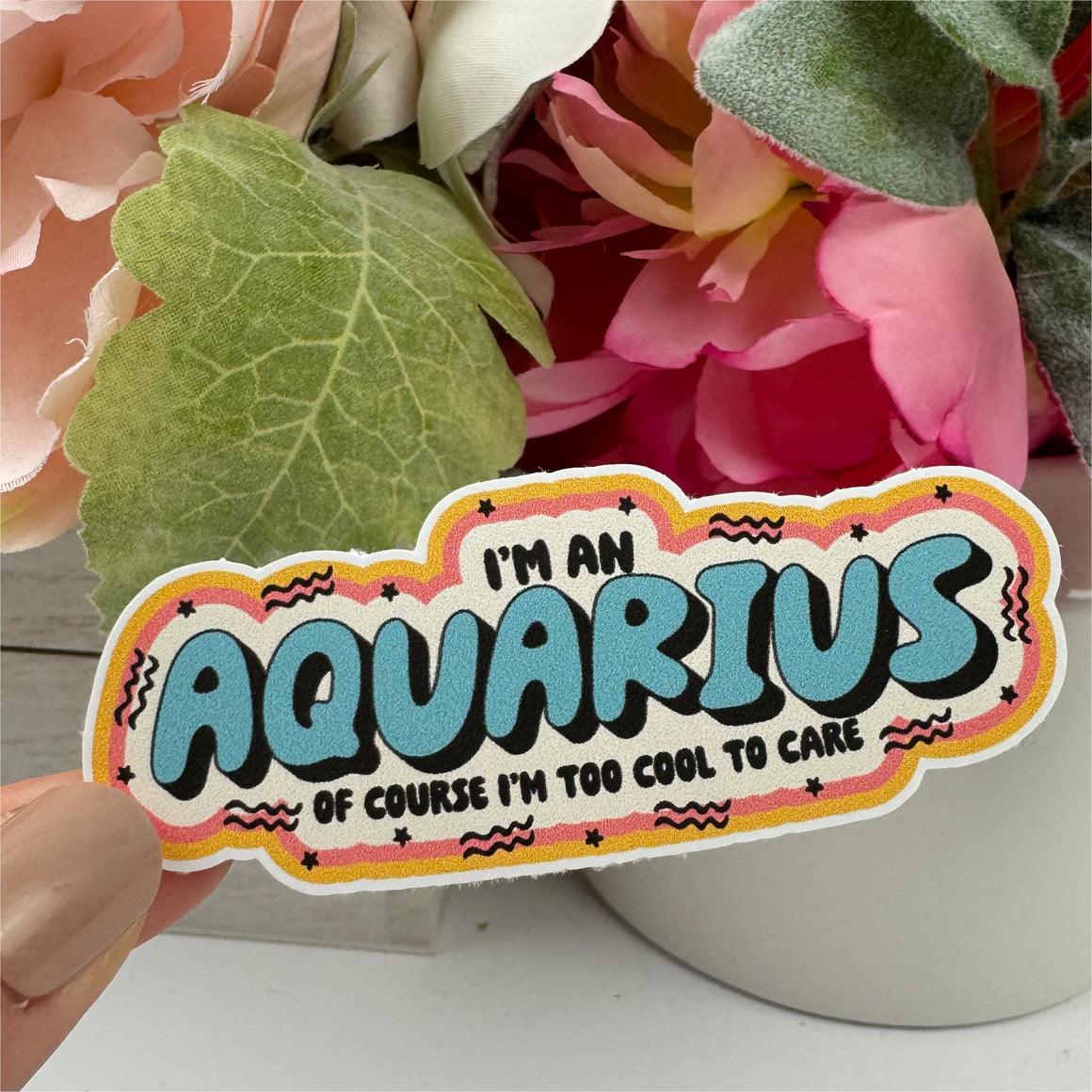 Aquarius Vinyl Decal