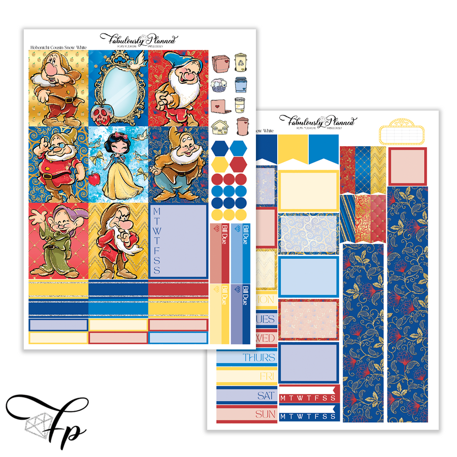 Snow White - Hobonichi Cousin Kit