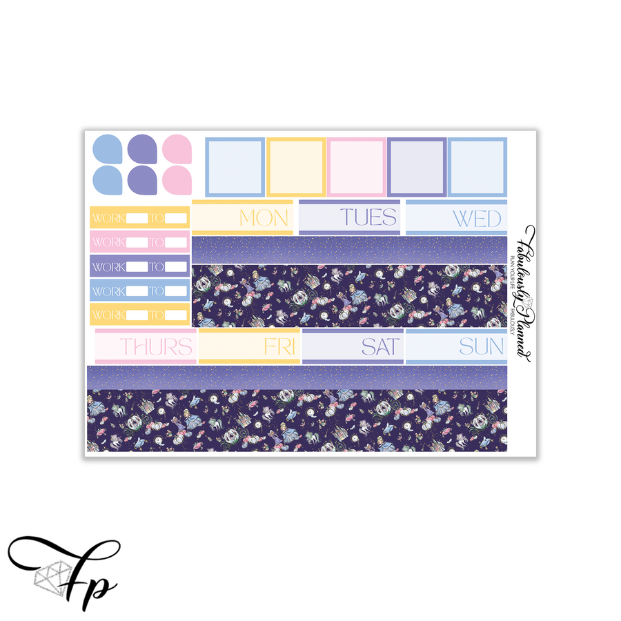 Stroke of Midnight Large Washi