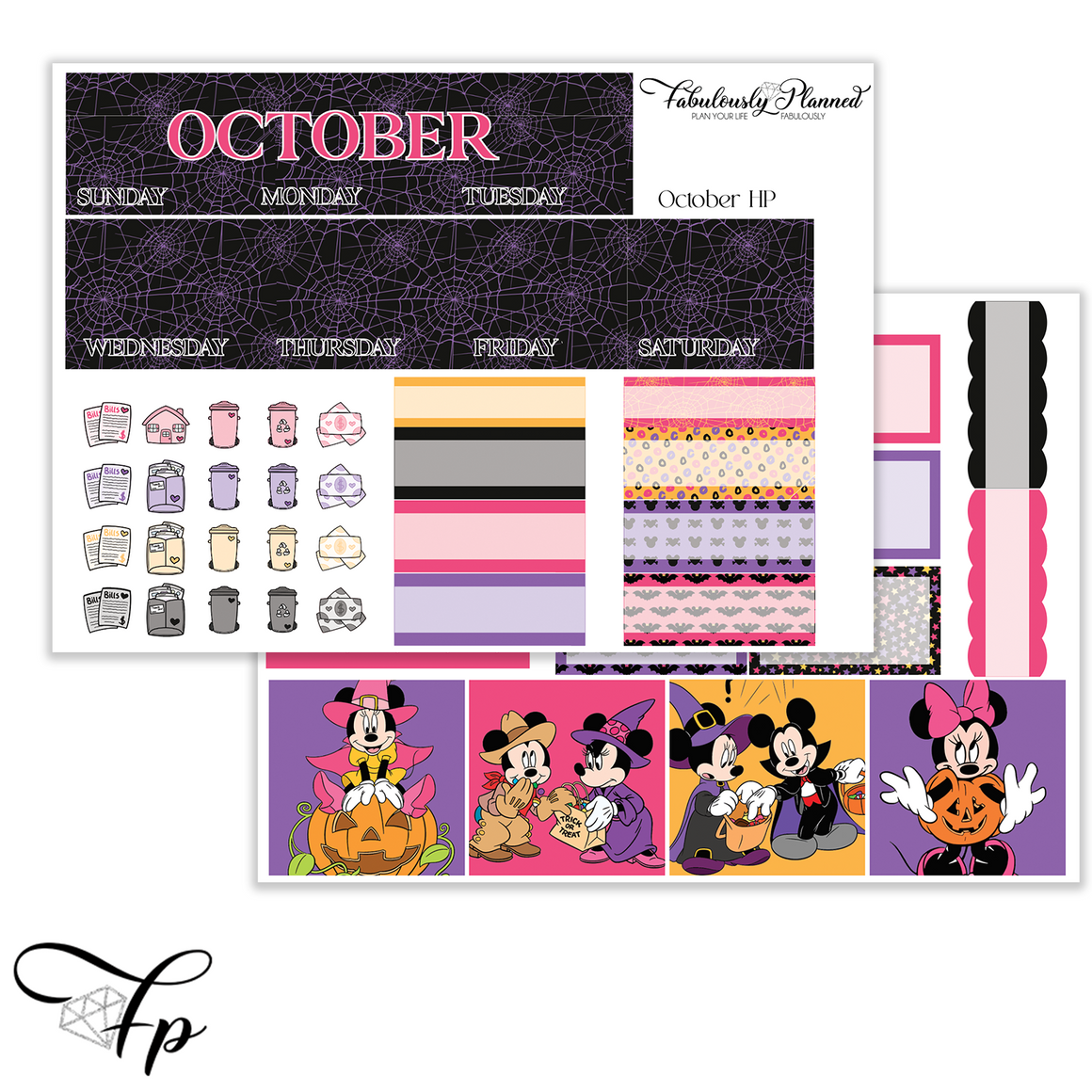 October Monthly Happy Planner