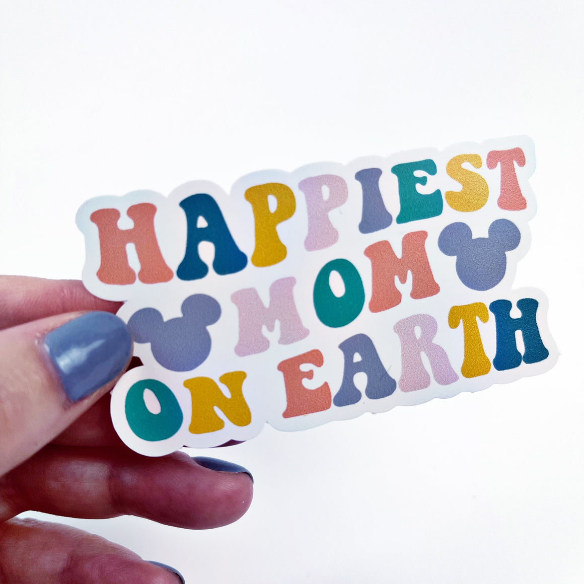 Happiest Mom on Earth Vinyl Decal